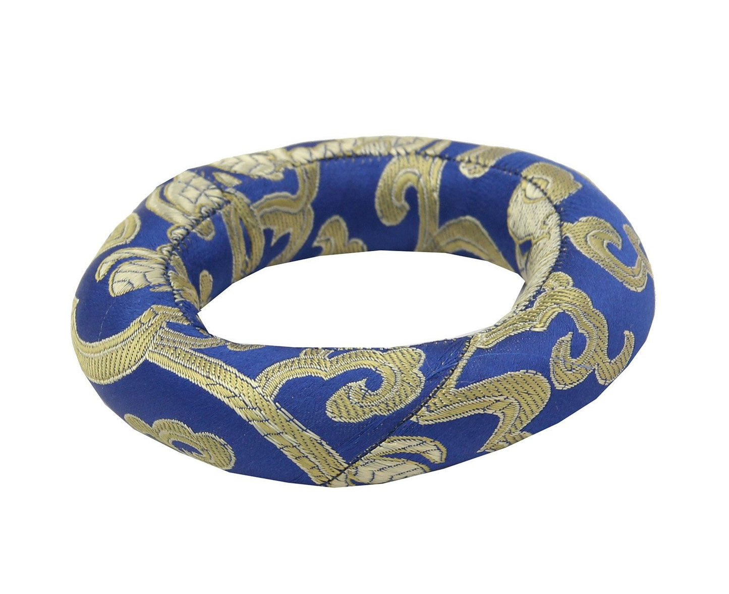 Silk Brocade Ring Cushion Pillow for Tibetan Singing Bowl Hand Made