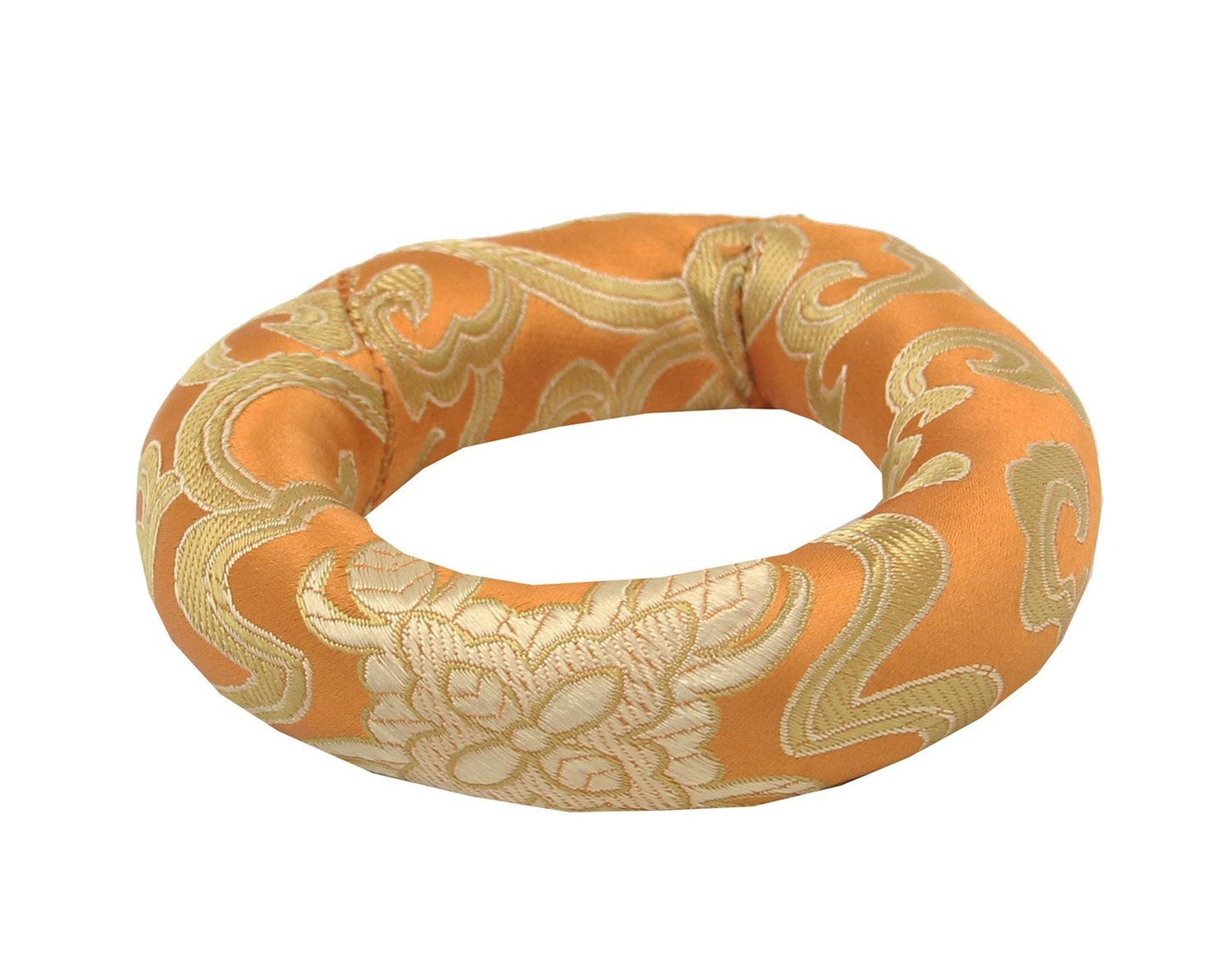 Silk Brocade Ring Cushion Pillow for Tibetan Singing Bowl Hand Made