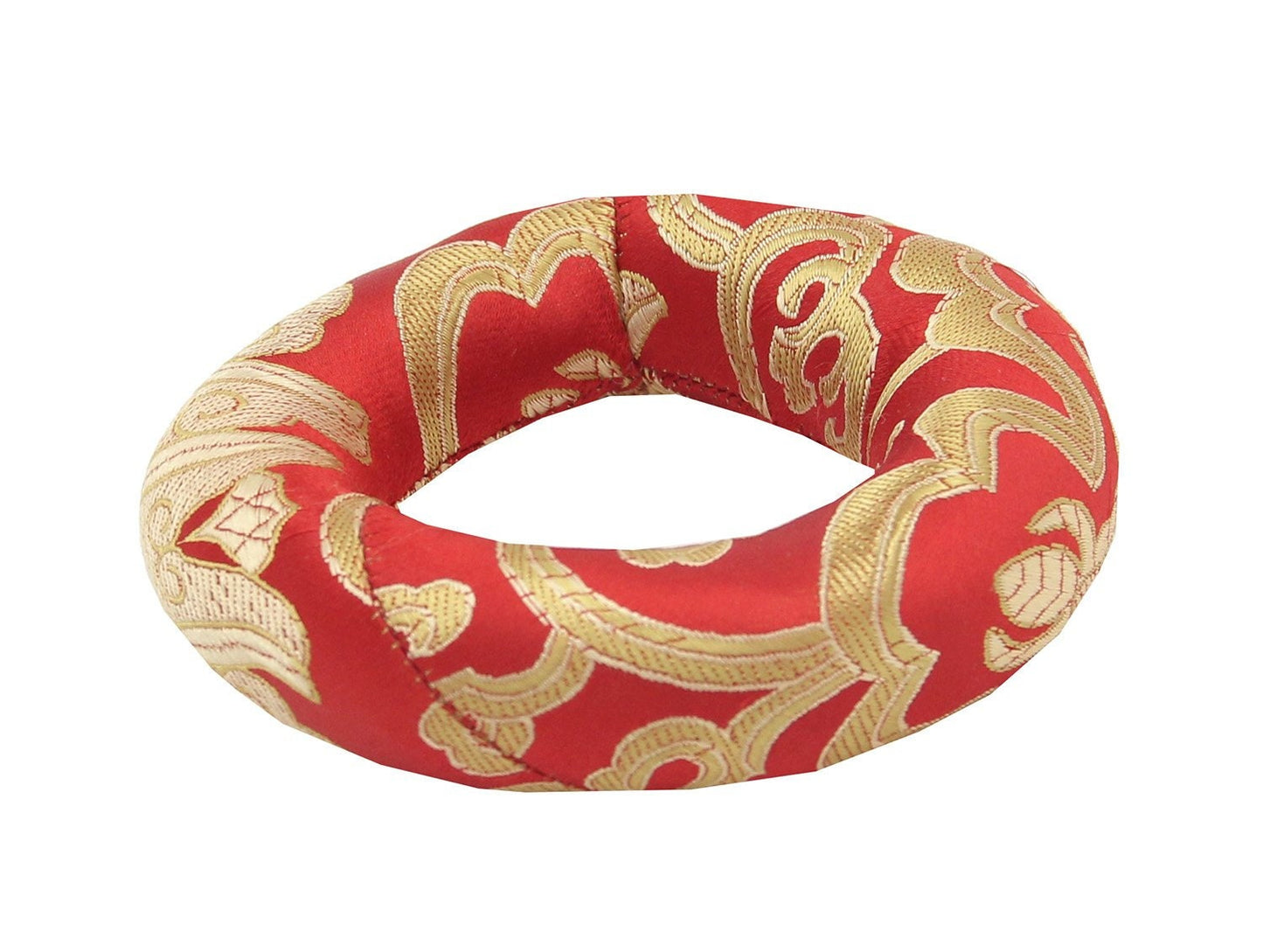 Silk Brocade Ring Cushion Pillow for Tibetan Singing Bowl Hand Made