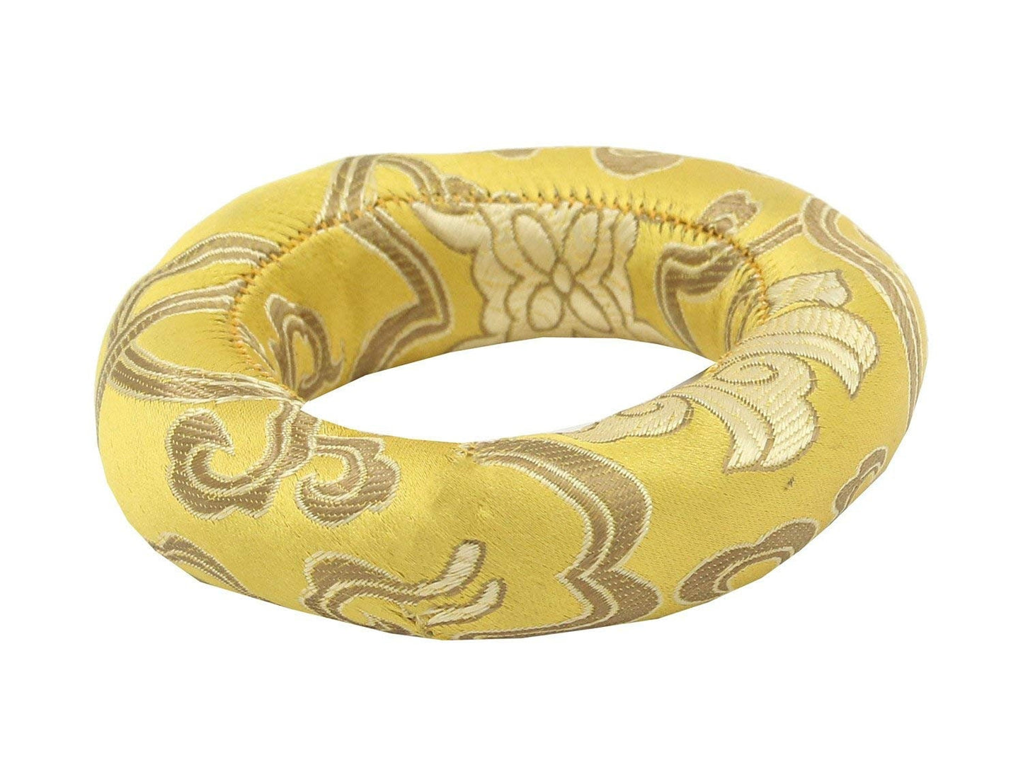 Silk Brocade Ring Cushion Pillow for Tibetan Singing Bowl Hand Made