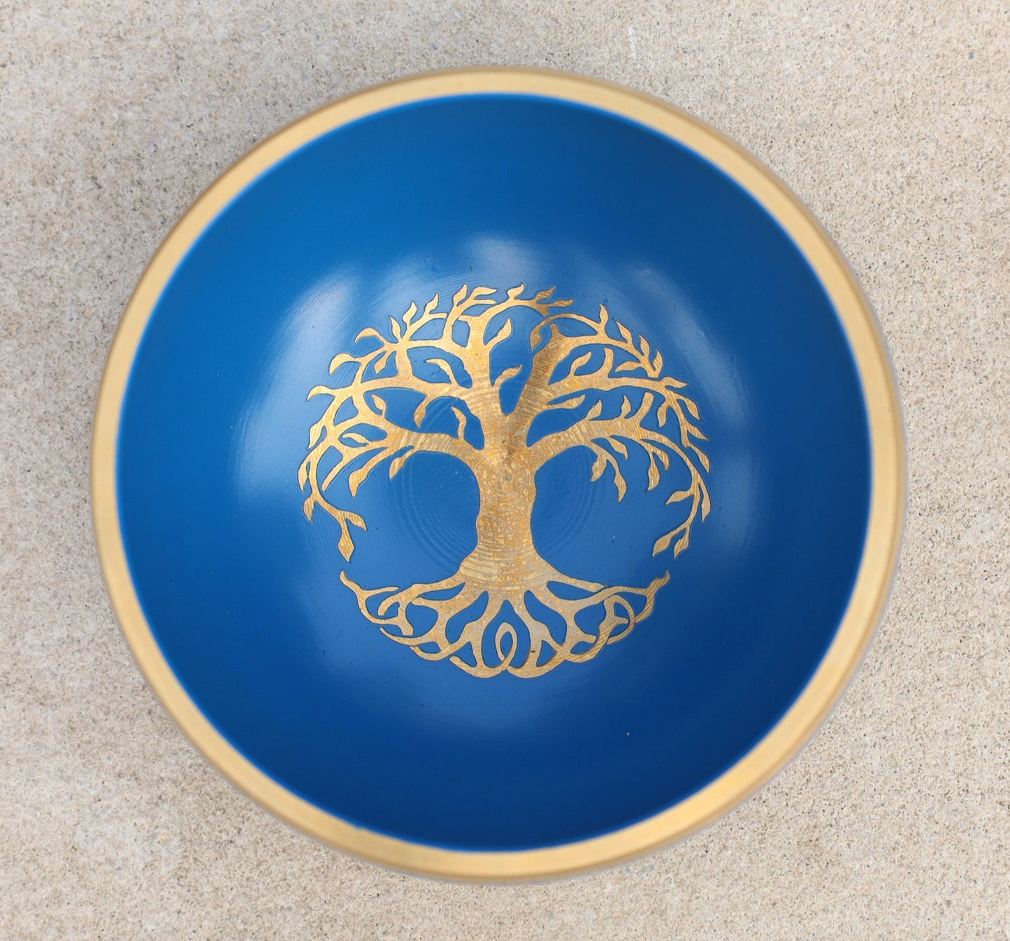 Singing Bowl Complete Set Tree Of Life ~ For Meditation, Yoga, Spiritual Healing and Mindfulness ~ Medium