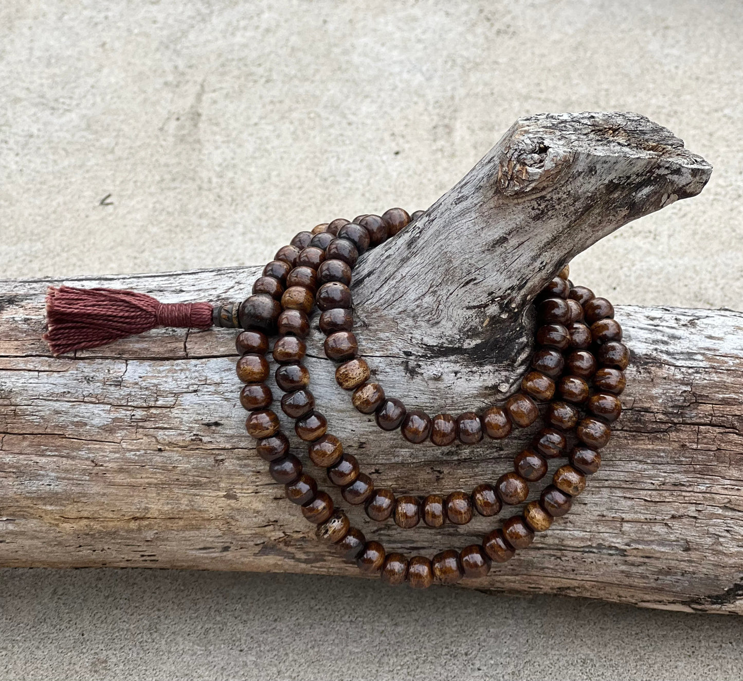 Tibetan Natural Yak Bone / Rosary 108 Beads
