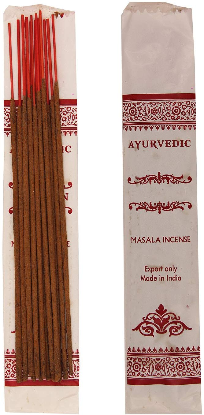 Gift Set of 12 Ayurvedic Masala Incense Packs - DharmaObjects