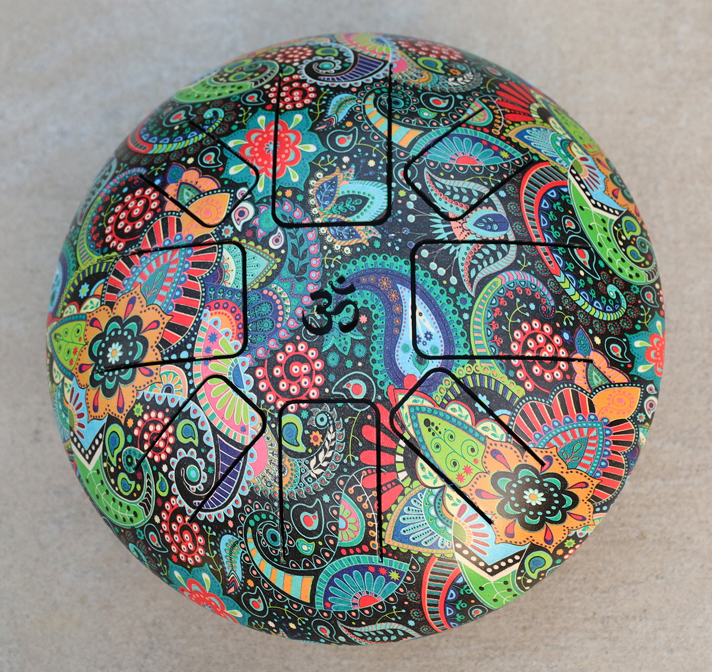 Steel Tongue Drum 8 Notes 10 Inches Tank Drum, Handpan Drum, Chakra Drum, Percussion with Mallets and Travel Bag