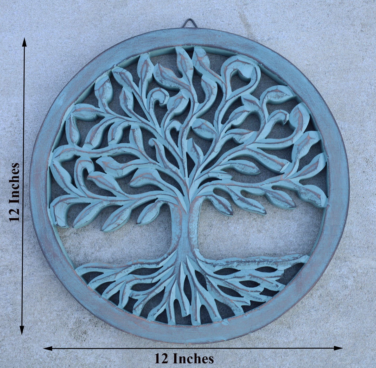 Handcrafted Wooden Tree of Life Wall Decor Hanging Art