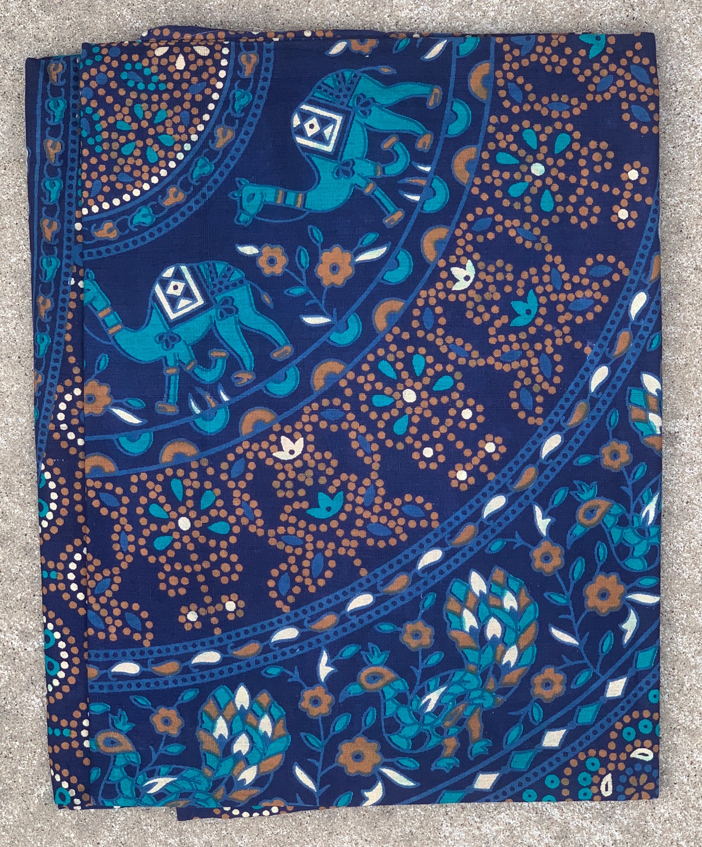 Animal Mandala Tapestry Wall Hanging Decor 80” X 50”