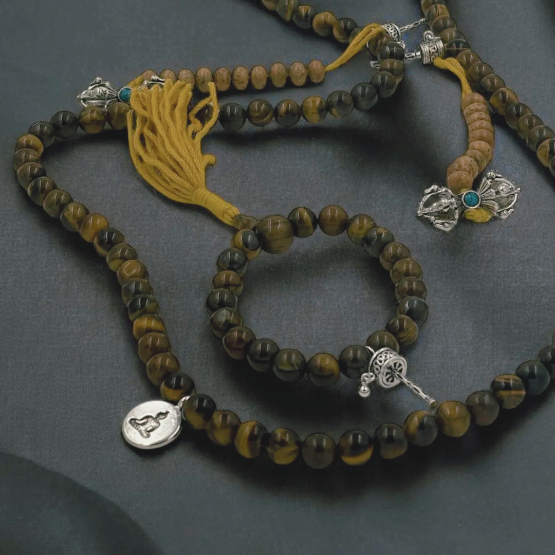 Gemstone Wrist Malas