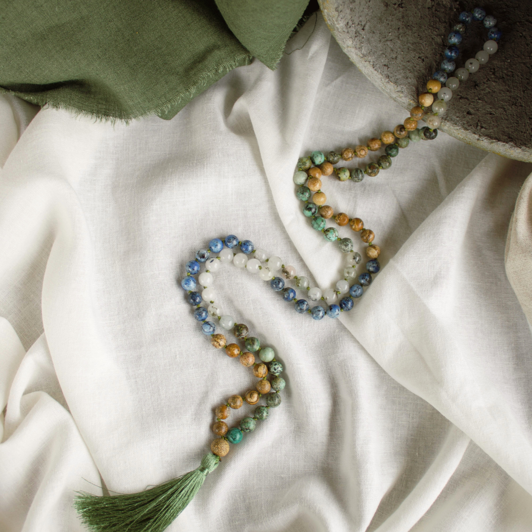 Gemstone 108 Beaded Mala