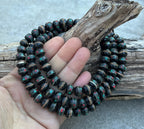 Natural Yak Bone With Coral Inlay 108 Beads Prayer Mala - DharmaObjects