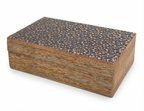 Hand-Carved Lotus Wooden Keepsake Box Jewelry Storage Box