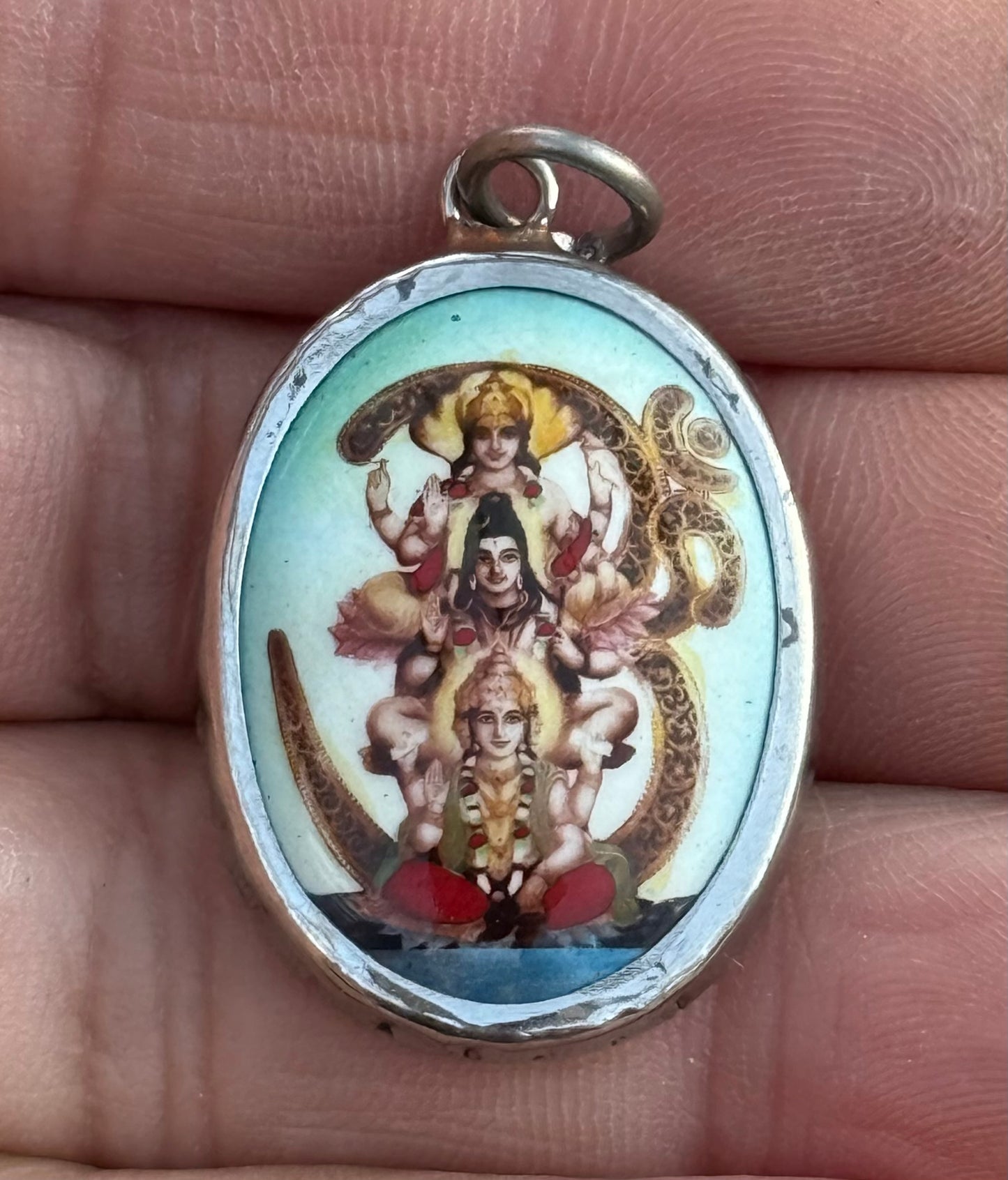 Enameled Hindu God & Goddess Pendants
- Yoga Jewelry