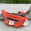 Boho Style Hemp Fanny Pack – Handmade Adjustable Waist & Crossbody Bag