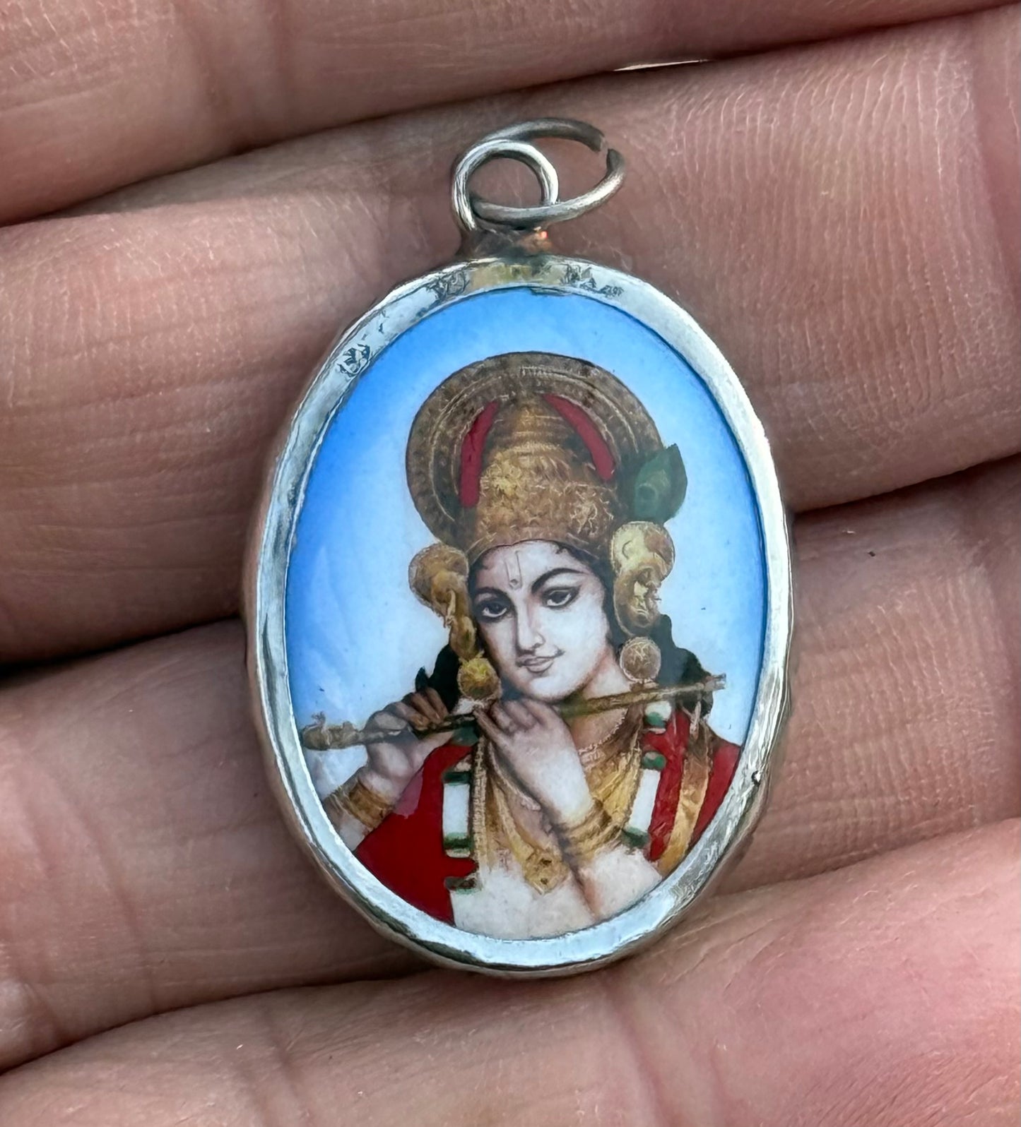 Enameled Hindu God & Goddess Pendants
- Yoga Jewelry