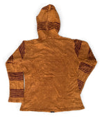 Patchwork Embroidered Hoodie Jacket - Handcrafted in Nepal - DharmaObjects