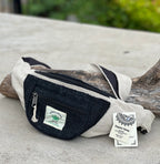 Boho Style Hemp Fanny Pack – Handmade Adjustable Waist & Crossbody Bag