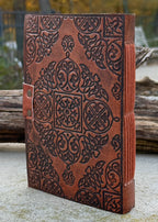 Handmade Tree of Life Embossed Leather Journal