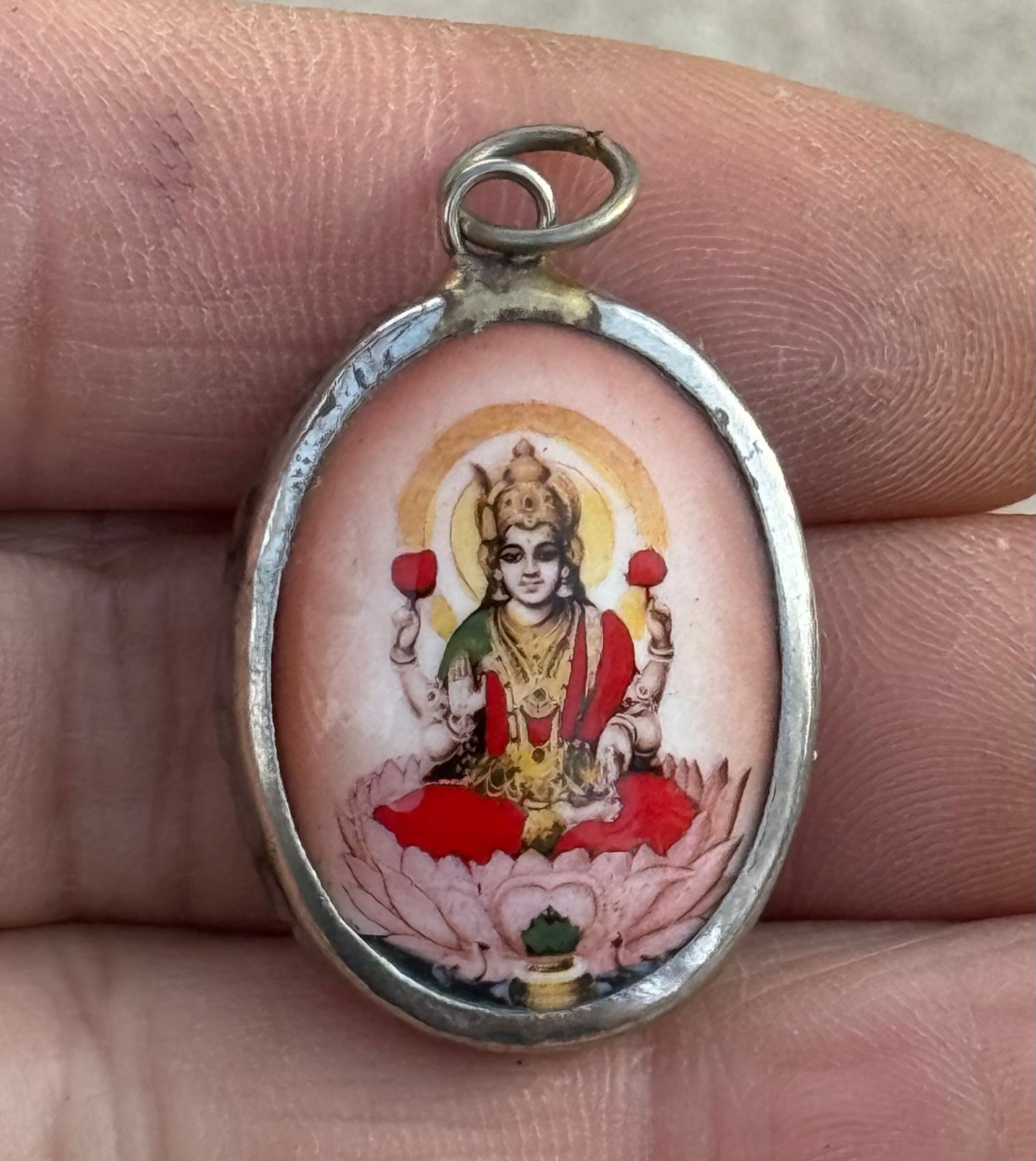 Enameled Hindu God & Goddess Pendants
- Yoga Jewelry