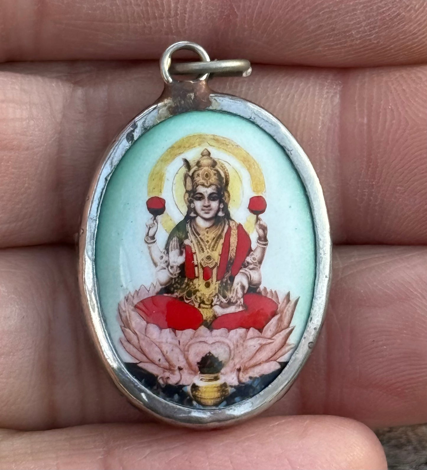 Enameled Hindu God & Goddess Pendants
- Yoga Jewelry