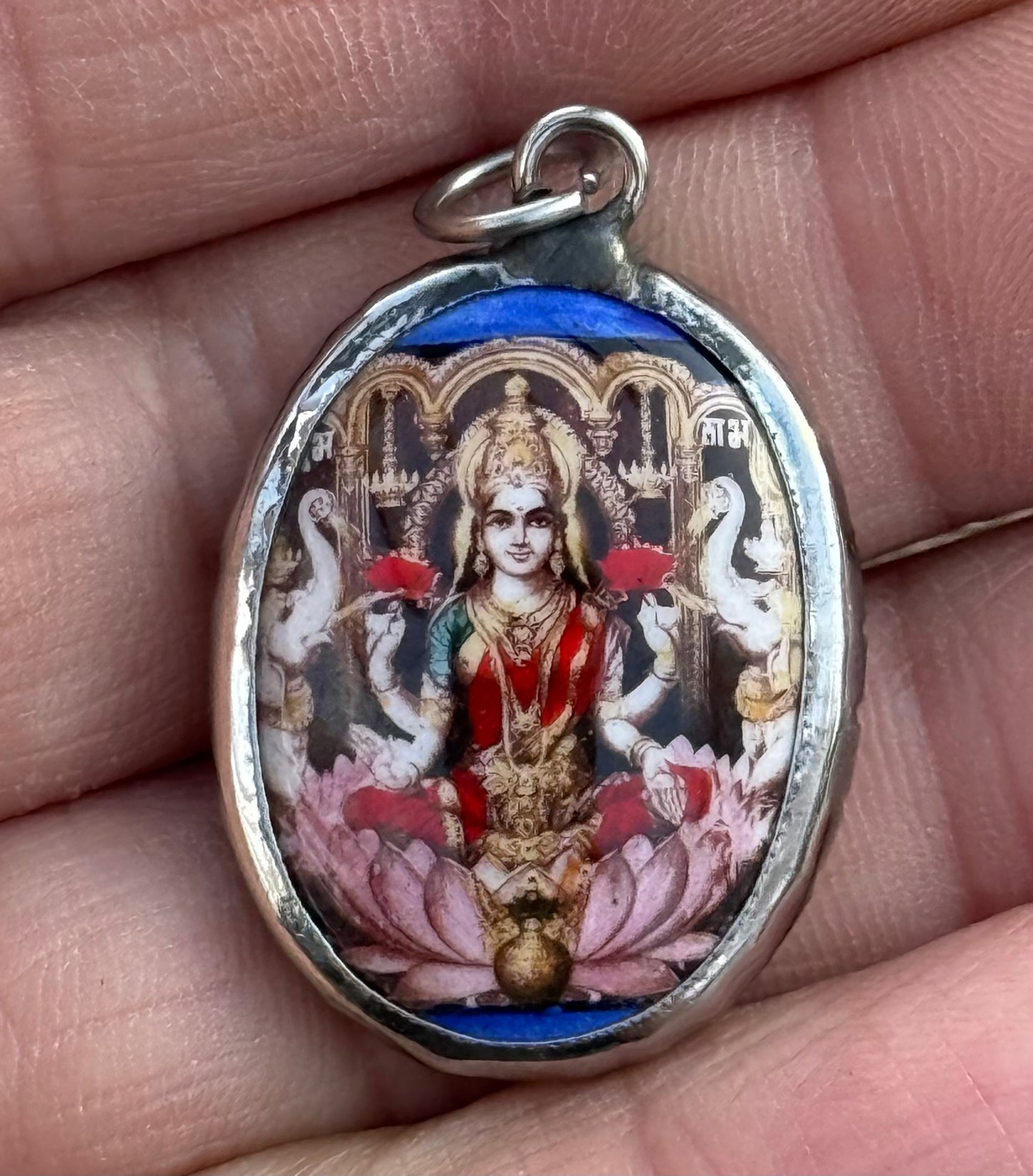 Enameled Hindu God & Goddess Pendants
- Yoga Jewelry