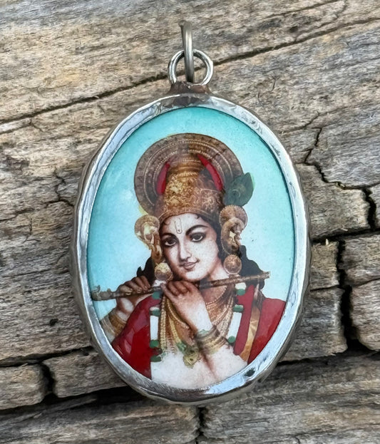 Enameled Hindu God & Goddess Pendants
- Yoga Jewelry