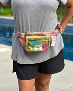 Boho Style Hemp Fanny Pack – Handmade Adjustable Waist & Crossbody Bag