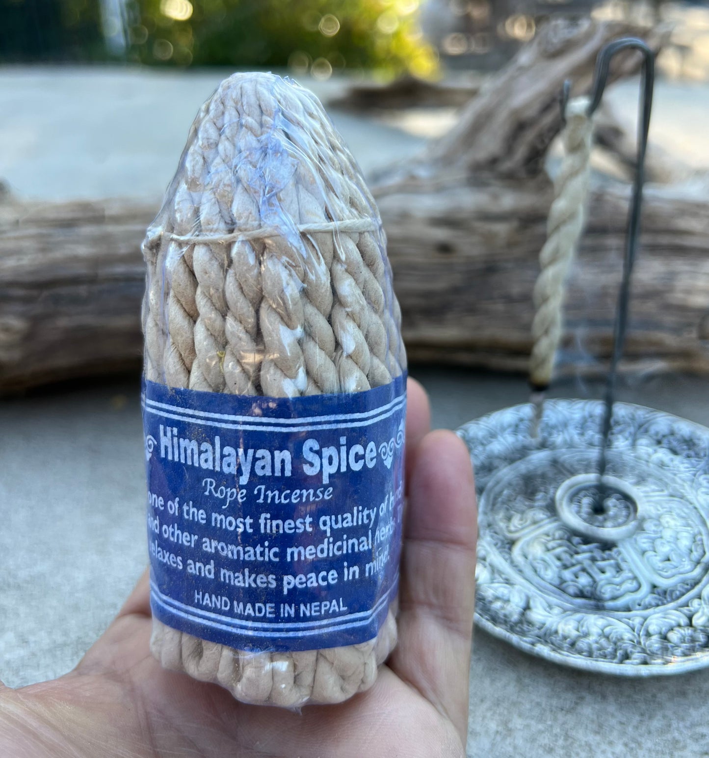 Tibetan Rope Incense Handmade in Nepal | 100% Natural & Chemical-Free 50 pcs 4 Inches