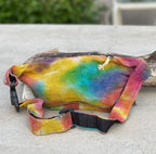 Boho Style Hemp Fanny Pack – Handmade Adjustable Waist & Crossbody Bag