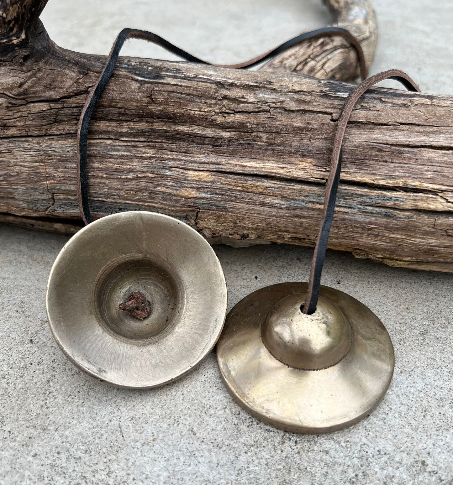 Tibetan Buddhist Meditation Yoga Tingsha Cymbal Bell Chimes With Pouch