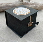 Tibetan Complete Singing Bowl Gift Box Set with OM Mani Padme Hum Etched Bowl - DharmaObjects
