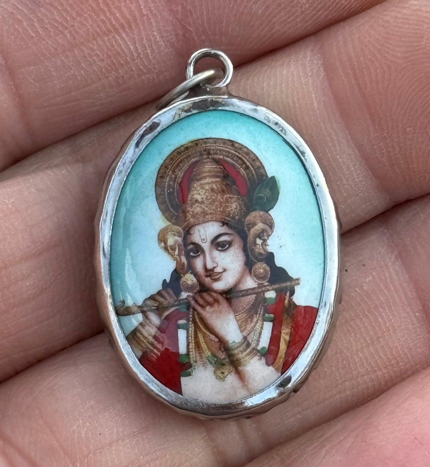 Enameled Hindu God & Goddess Pendants
- Yoga Jewelry