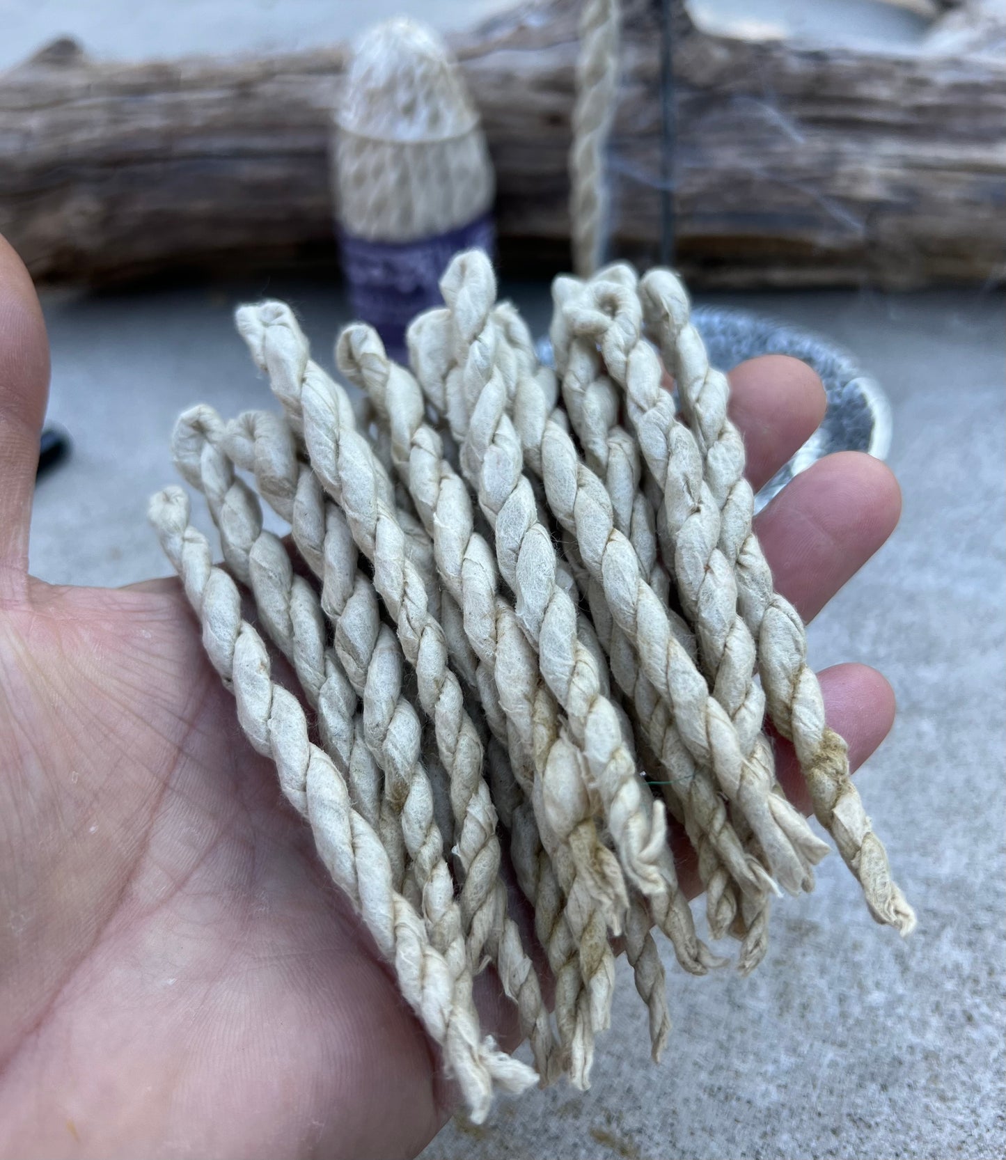 Tibetan Rope Incense Handmade in Nepal | 100% Natural & Chemical-Free 50 pcs 4 Inches