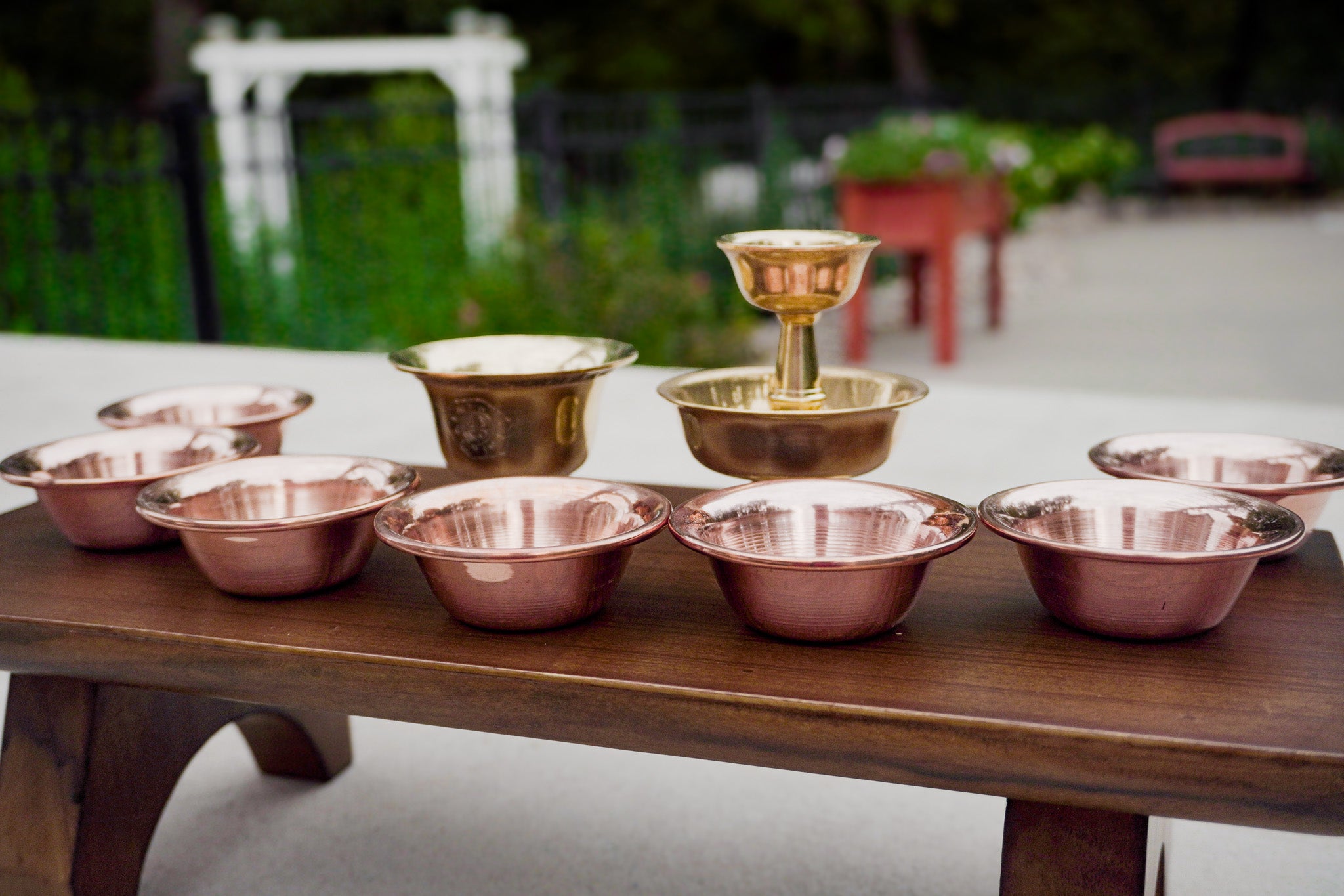 Tibetan Buddhist Altar Offering Set