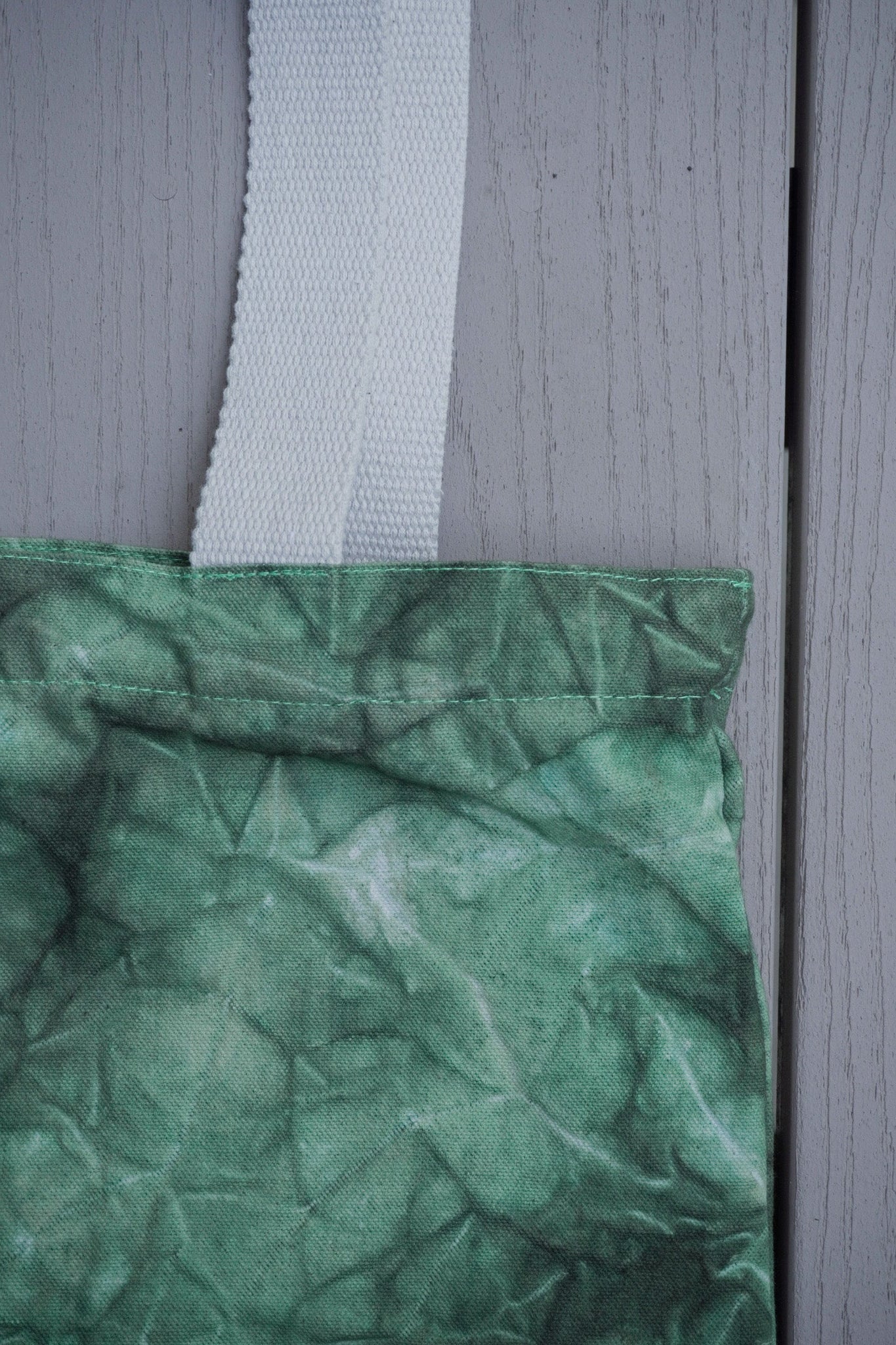 Tie Dye Canvas Jute Tote Bag