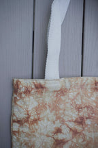 Tie Dye Canvas Jute Tote Bag