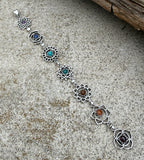 7 Chakras Necklace with Healing Stones | Chakra Jewelry Pendant | Karma Necklace | Spiritual Energy Balance Necklace | Yoga Gift - DharmaObjects