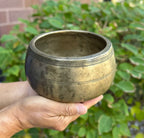 Mani Antique Rare Singing Bowl From Himalaya 5.75 Inches - DharmaObjects