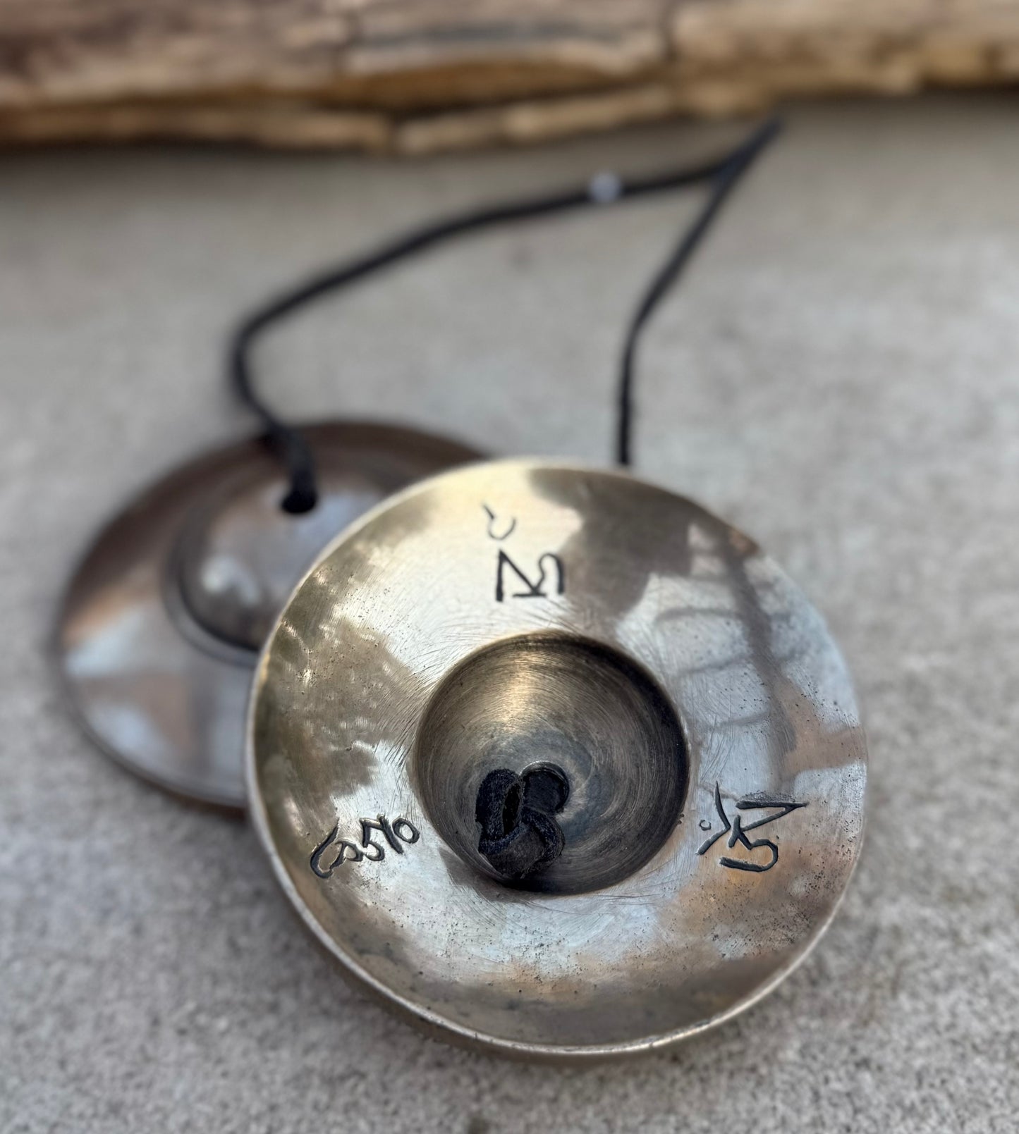 Tibetan Buddhist Meditation Yoga Tingsha Cymbal Bell Chimes With Pouch