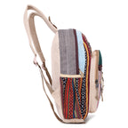 KayJayStyles Green Patch Handmade Hemp Backpack from Nepal – Mini, Daypack & Large Sizes - DharmaObjects