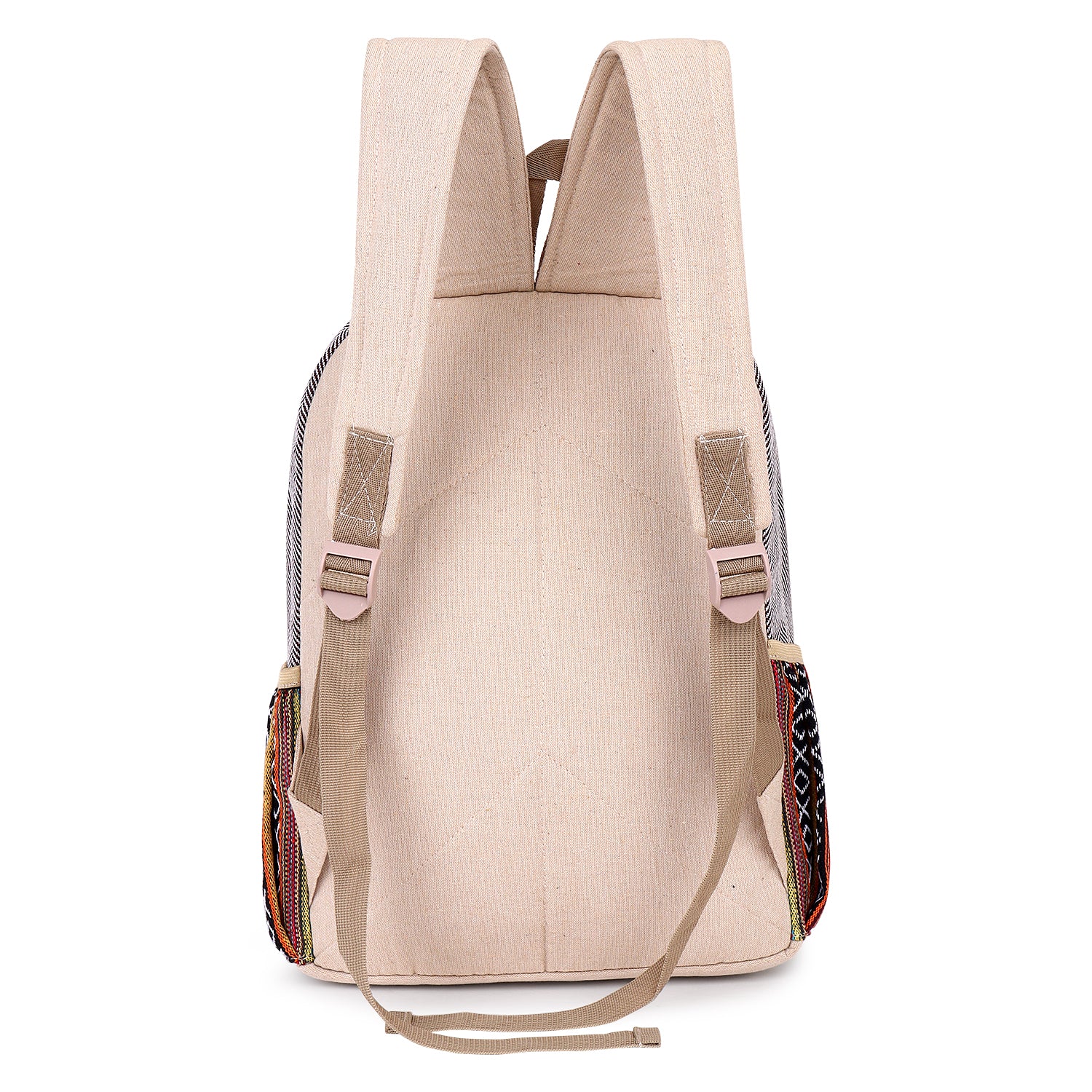 KayJayStyles Green Patch Handmade Hemp Backpack from Nepal – Mini, Daypack & Large Sizes - DharmaObjects