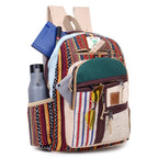 KayJayStyles Green Patch Handmade Hemp Backpack from Nepal – Mini, Daypack & Large Sizes - DharmaObjects