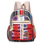 KayJayStyles Tie-Dye Handmade Hemp Backpack from Nepal – Mini, Daypack & Large Sizes - DharmaObjects