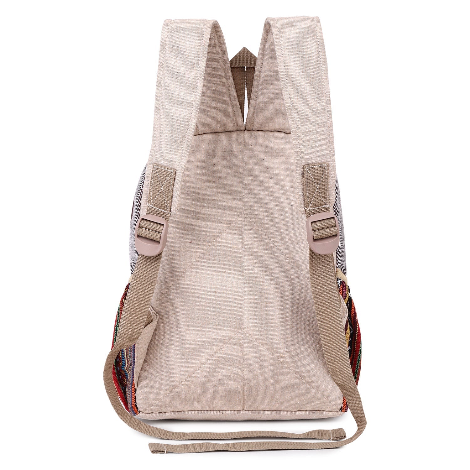 KayJayStyles Green Patch Handmade Hemp Backpack from Nepal – Mini, Daypack & Large Sizes - DharmaObjects