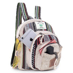 KayJayStyles Handmade Hemp Backpack from Nepal – Mini, Daypack & Large Sizes - DharmaObjects
