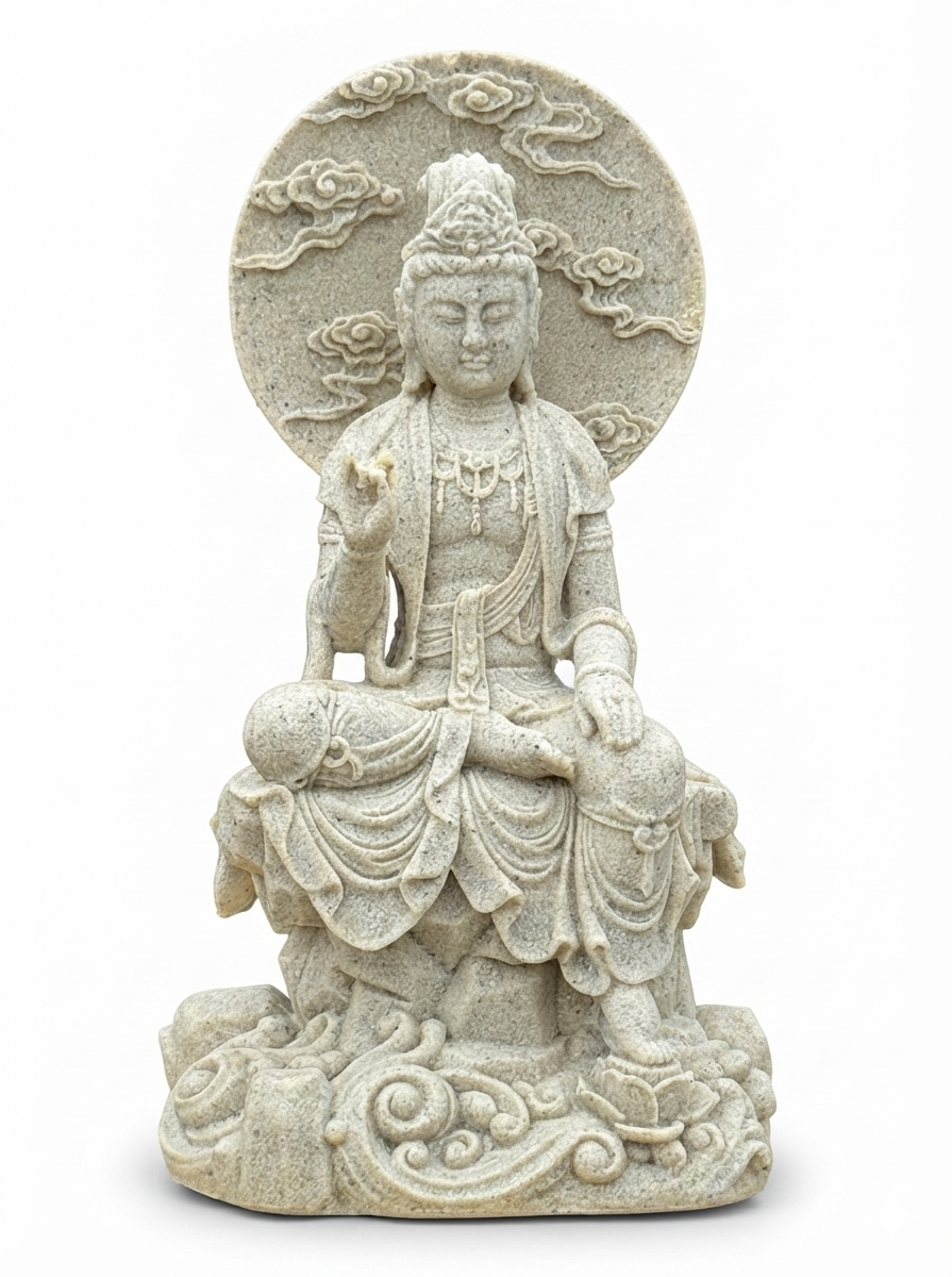 Kuan Yin Quan Yin Statue Female Buddha Blessing - DharmaObjects