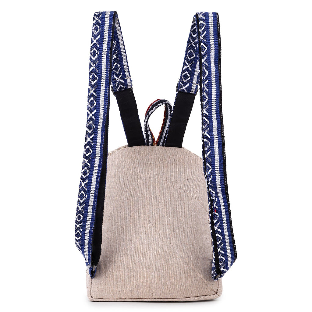 KayJayStyles Tree of Life Handmade Hemp Backpack from Nepal – Mini, Daypack & Large Sizes - DharmaObjects