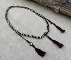 Natural Buffalo Bone 108 Bead Meditation Mala | Tibetan Prayer Beads with Mala Counter | Buddhist Japa Mala | Yoga Meditation Necklace Gift - DharmaObjects