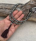 Natural Buffalo Bone 108 Bead Meditation Mala | Tibetan Prayer Beads with Mala Counter | Buddhist Japa Mala | Yoga Meditation Necklace Gift - DharmaObjects