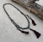 Natural Buffalo Bone 108 Bead Meditation Mala | Tibetan Prayer Beads with Mala Counter | Buddhist Japa Mala | Yoga Meditation Necklace Gift - DharmaObjects