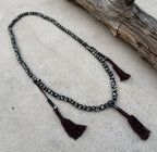 Natural Buffalo Bone 108 Bead Meditation Mala | Tibetan Prayer Beads with Mala Counter | Buddhist Japa Mala | Yoga Meditation Necklace Gift - DharmaObjects