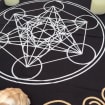 Altar Cloth Tarot Witchcraft Table Cloth Cover Wall Decor Art 36 X 36 Inches